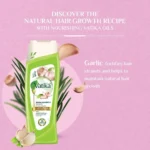 Vatika Naturals Natural Hair Growth Shampoo with Spanish Garlic 400 ml - Image 2
