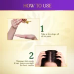 Nourishing Indian Herbal Hair Oil with Onion and 7 Herbal Seeds - 280 ml - Image 2