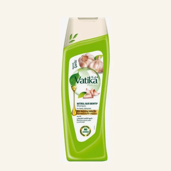 Vatika Naturals Natural Hair Growth Shampoo with Spanish Garlic 400 ml - Image 1