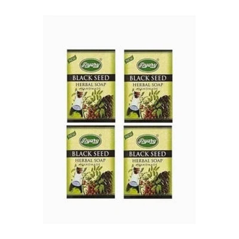 Bayari soap with black seed oil 75g *12pcs صابون بياري بزيت الحبة السوداء 75 جم *12 قطعة - الصورة 1