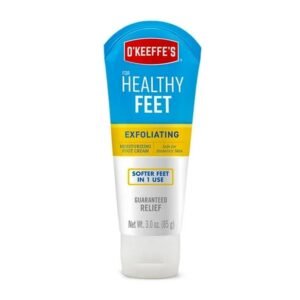 O’Keefe Exfoliating and Moisturizing Foot Cream for Very Dry and Cracked Feet (85g)