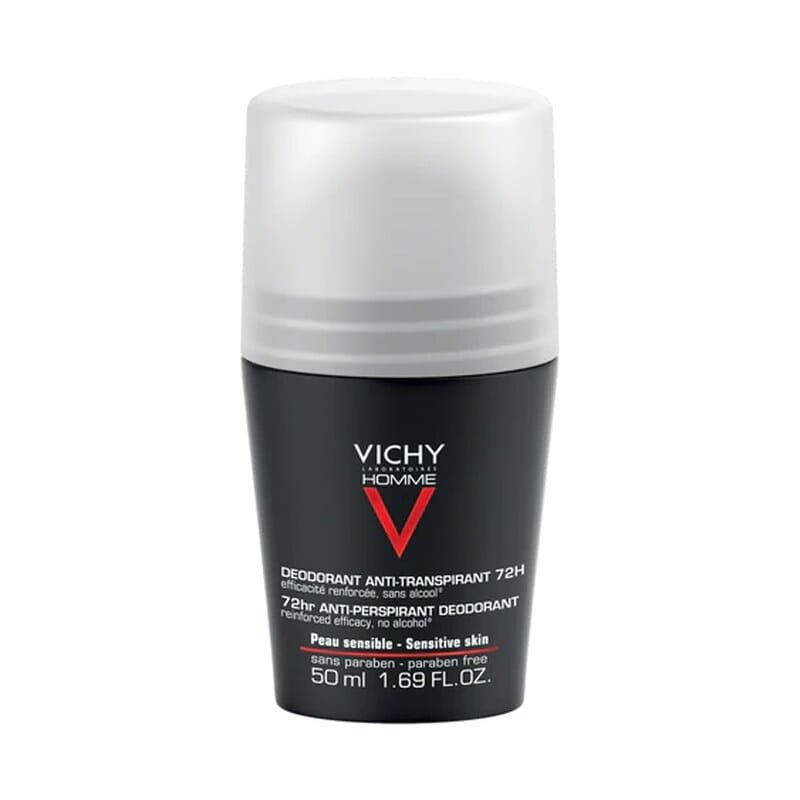 Vichy Roll-On 72-hour antiperspirant by Ohm فيشي رول أون مضاد للتعرق يدوم 72 ساعة من أوم - الصورة 1