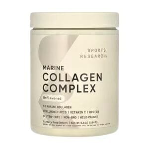 Sports Research, Marine Collagen Complex, Unflavored, 5.8 oz (164 g)