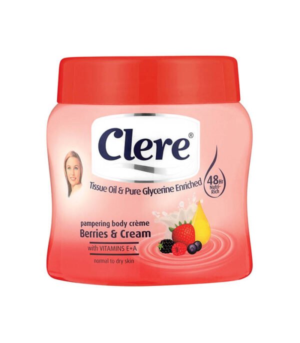 Claire's Berry and Cream Body Cream - 500ml - Image 1