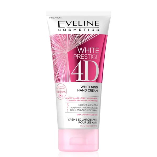 Eveline White Prestige 4D Hand Brightening Cream - 100 ml - Image 1