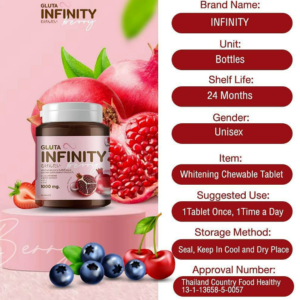 جلوتاثيون Gluta Infinity 1000 mg لدعم صحة البشرة - 2