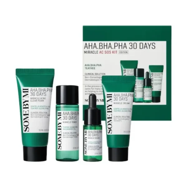 ⁦مجموعة SOME BY MI - AHA وBHA وPHA Miracle AC SOS لمدة 30 يومًا⁩ - الصورة ⁦1⁩