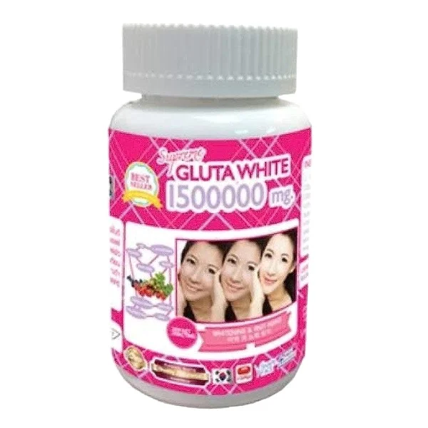 مكمل جلوتاثيون Gluta White 500000 mg لدعم نضارة البشرة مكمل جلوتاثيون Gluta White 500000 mg لدعم نضارة البشرة