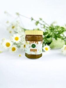 Yemeni Spring Blossom Honey 500 g: Authentic Natural Flavor 4 Honey with pomegranate peel and turmeric 500 grams