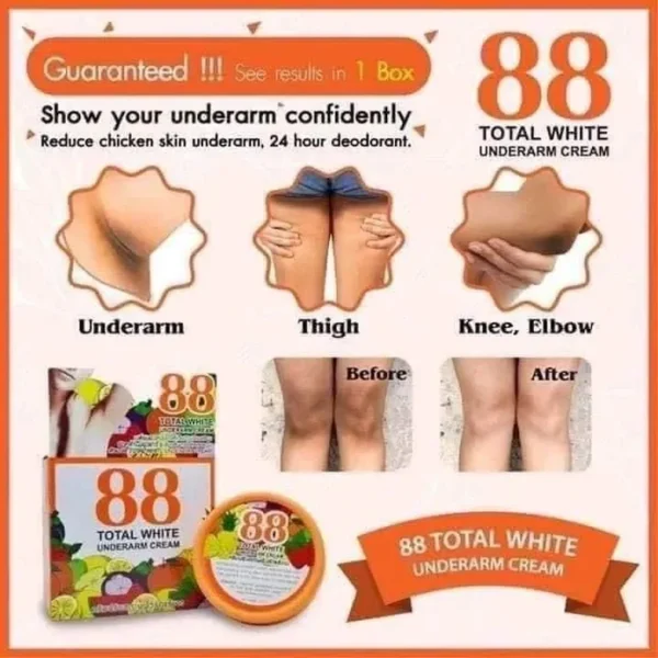 Underarm Cream 88 Total White - 35g - Image 2