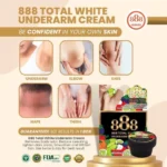 888 Total White Underarm Cream (35g) - Image 2