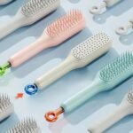 فرشاة ذاتية التنظيف من أجل النساء والرجال فرشاة شعر سهلة التنظيف الذاتي - الصورة 4