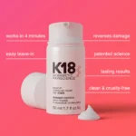 K18-50ml LIFE IN Molecular Hair Repair Mask - Image 8