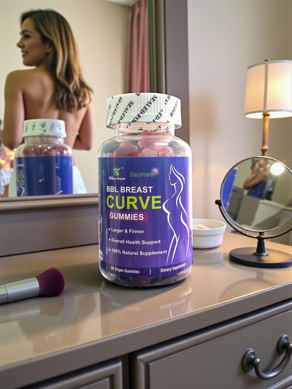 علكات Daynee BBL Breast Curve مكمل غذائي لدعم شد وتناسق القوام اللواء الأخضر (4) علكات Daynee BBL Breast Curve مكمل غذائي لدعم شد وتناسق القوام اللواء الأخضر (4)