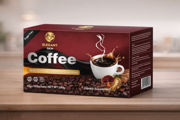 Elegant Skin Coffee with Ginseng and Ganoderma - No Sugar 1