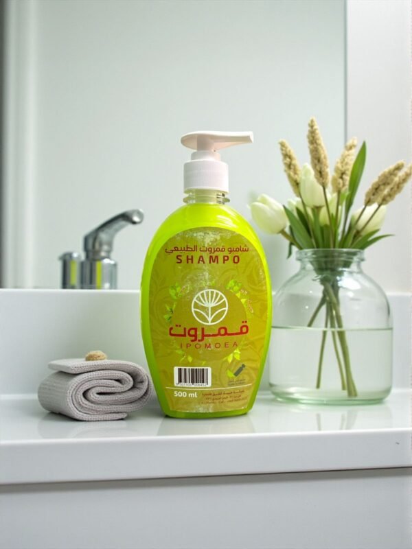 شامبو قمروت الطبيعي لتقوية الشعر وتنشيط فروة الرأس 500 مل (4)