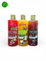 Ujoba Exfoliating Body Wash غسول ومقشر الجسم بخلاصة الفراولة وزبدة الشيا والعود 500 مل (3)