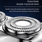 ماكينة حلاقة كهربائية ميني محمولة R 12 – شفرة مزدوجة – شحن Type C – مثالية للسفر (5)