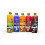 مجموعة غسول ومقشر الجسم Ujoba تنظيف عميق وتقشير لطيف بخمس روائح مميزة