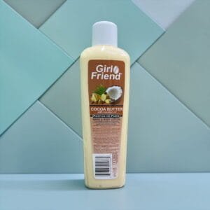 لوشن زبدة الكاكاو وزيت جوز الهند 1 لتر Girl Friend Hand & Body Lotion ترطيب مكثف (2)