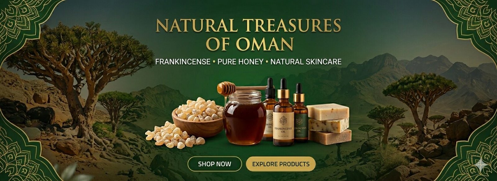 Oman Natural Treasures - Shop Now