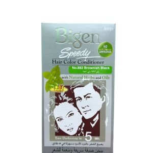 Bigen Speedy No. 882 Hair Dye, Black Brown – Gray Coverage in 5 Minutes, Ammonia Free (4)
