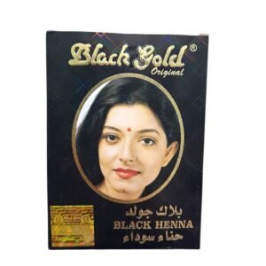 حنة بلاك جولد الأصلية للشعر لون أسود