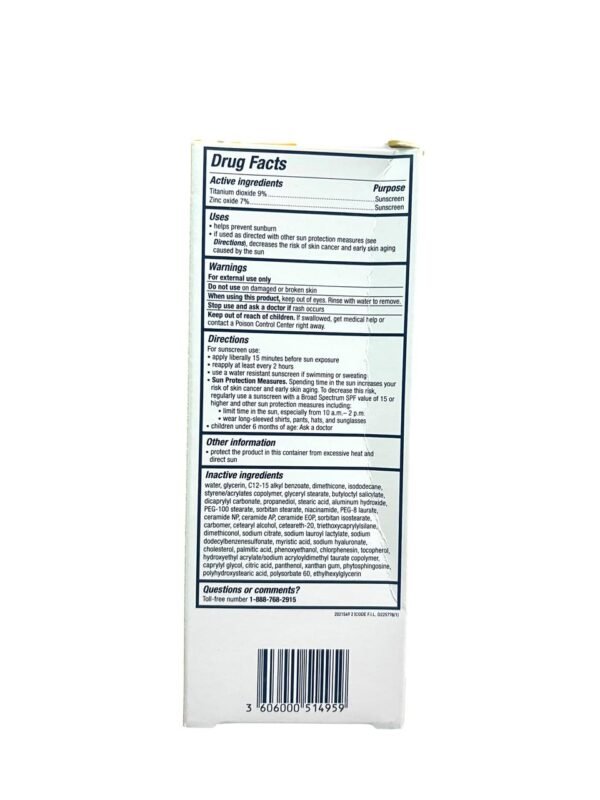 CeraVe SPF 50 Sunscreen for Sensitive Skin – Daily Protection and Hydration (5)