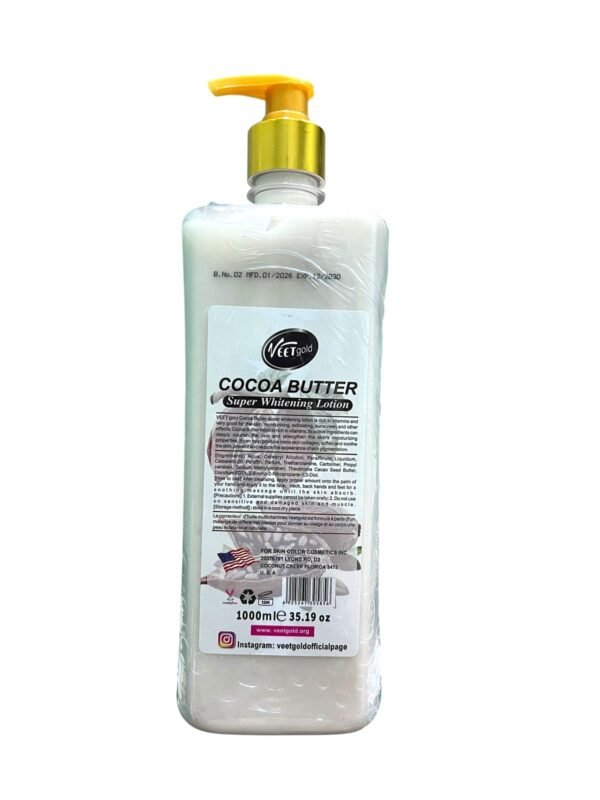 Cocoa Butter Body Lotion VEET GOLD 1000ML (1)