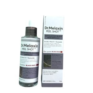 Dr.Melaxin Black Rice Peel Shot Serum for Exfoliating and Cleansing Skin – Black Rice Ampoule for Blackhead Removal (4)