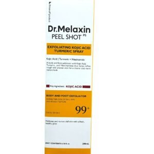 Dr.Melaxin Kojic Acid Turmeric Body Lightening and Exfoliating Spray – Removes Pigmentation and Evens Skin Tone (1)