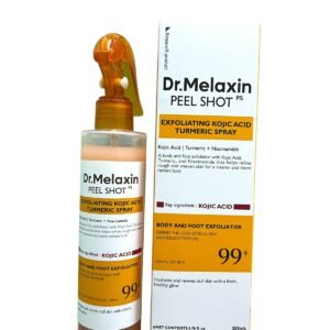 Dr.Melaxin Kojic Acid Turmeric Body Lightening and Exfoliating Spray – Removes Pigmentation and Evens Skin Tone (2)