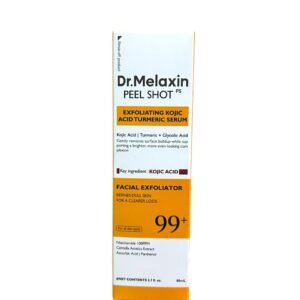 Dr.Melaxin Kojic Acid Turmeric Facial Brightening and Exfoliating Serum – Brightens and Evens Skin Tone (1)