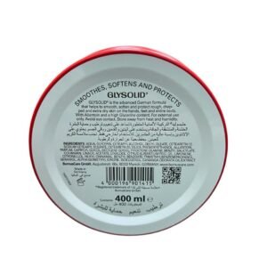 Glysolid Original Cream 400ml Deep moisturizing for dry and cracked skin (1)