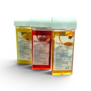 Hair Removal Roll On Wax 150g – LemonStrawberryHoney Flavors Water Soluble Wax Cartridge (1)
