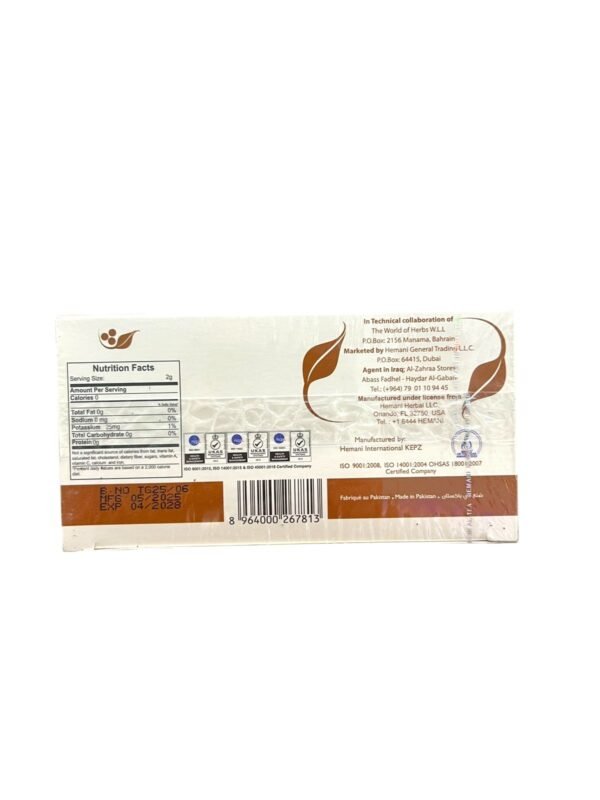 Hemani Ginger Tea – Natural Herbal Tea that Stimulates Digestion and Immunity (20 Sachets) (2)