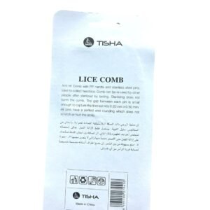 Lice and nit removal comb – Professional fine toothed stainless steel (1)