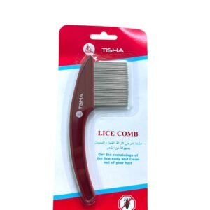 Lice and nit removal comb – Professional fine toothed stainless steel (2)