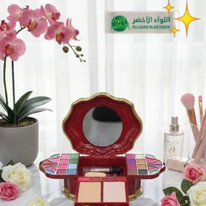 طقم مكياج فاخر بمرآة - 2