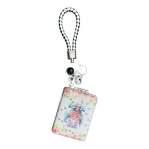 Mini Mirror Keychain Portable Compact Mirror (1)