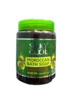 Moroccan Bath Soap with Olive Oil 500g – Deep Exfoliation and Instant Skin Softening Moroccan Bath Soap (1)