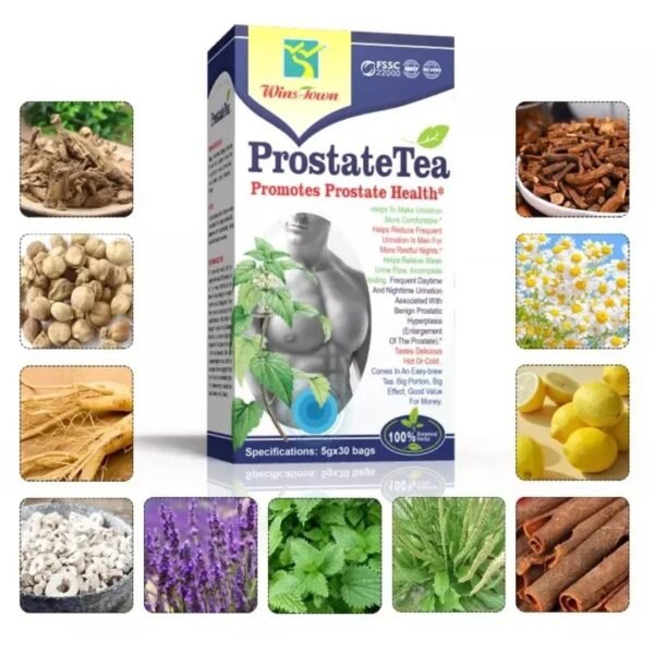 Natural Prostate Tea – Supporting Men's Health and Improving Urinary Comfort 30 Sachets (2)