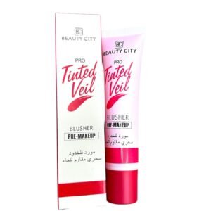 Tinted Veil Blusher Beauty City 50ml Natural Waterproof Cheek Stain Soft Touch Up Before Makeup (3)