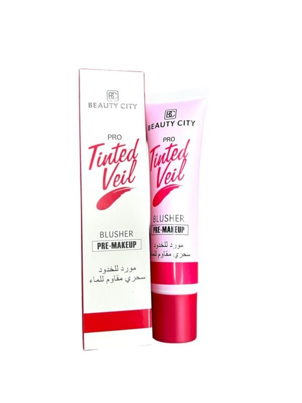 Tinted Veil Blusher Beauty City 50ml Natural Waterproof Cheek Stain Soft Touch Up Before Makeup (3)