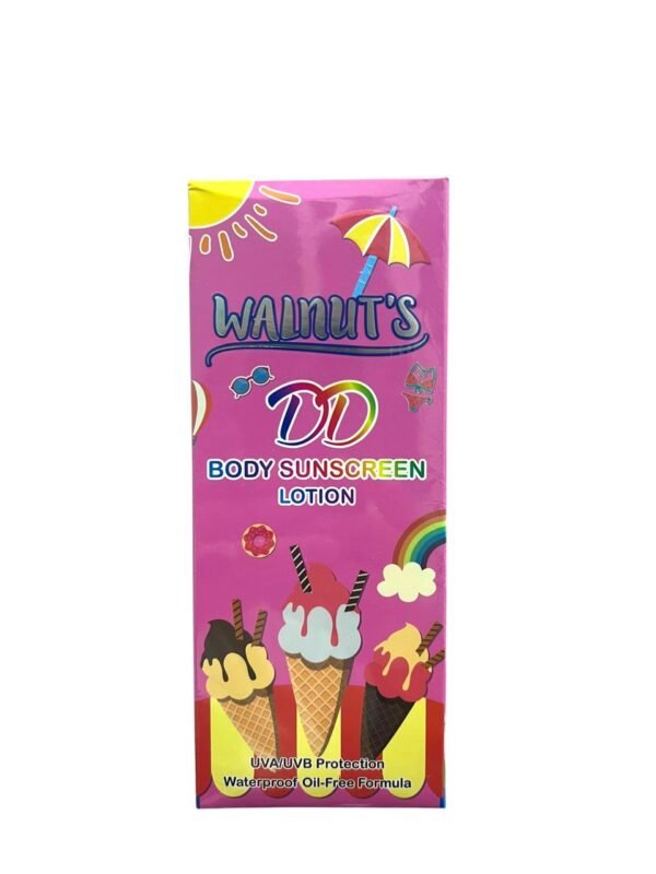 Walnut’s DD Body Sunscreen – UVAUVB Protection with Skin Brightening and Moisturizing (3)