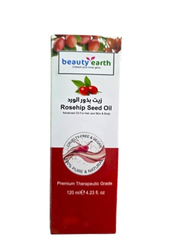 100% Natural Rosehip Seed Oil – For skin rejuvenation and to remove acne scars and wrinkles (4)