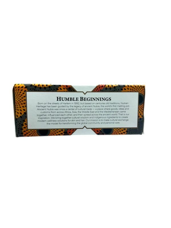 صابونة الصابون الإفريقي الأسود بالألوفيرا والشوفان من Nubian Heritage - 3