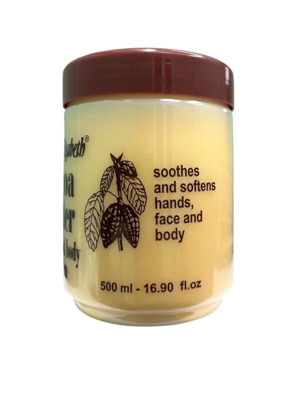 Queen Elizabeth Cocoa Butter Hand  Body Moisturizing Cream 500ml (3)