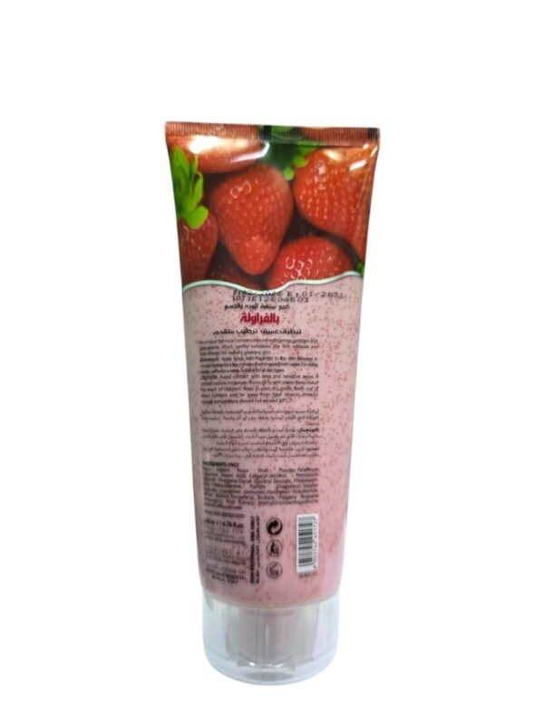 Strawberry face and body scrub – deep cleansing and instant skin radiance (2)