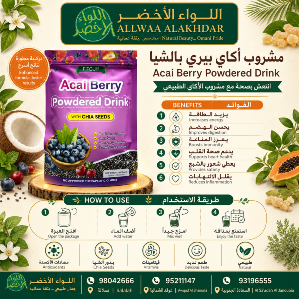 Acai Berry Chia Drink